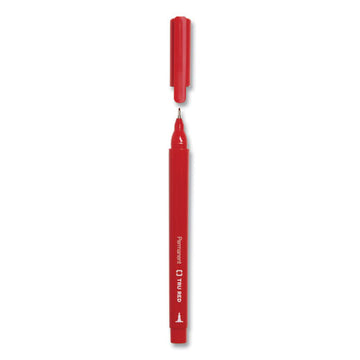TRU RED™ Permanent Marker, Pen-style, Extra-fine Needle Tip, Red, Dozen freeshipping - TVN Wholesale